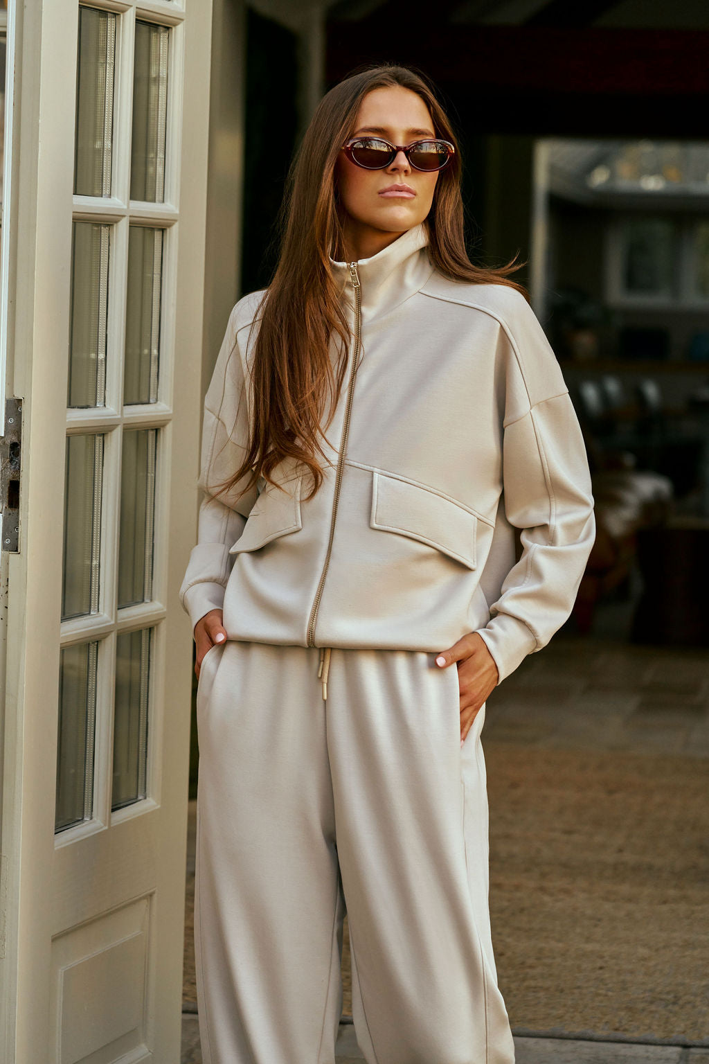 Oakland Zip Through Sweatshirt | barley