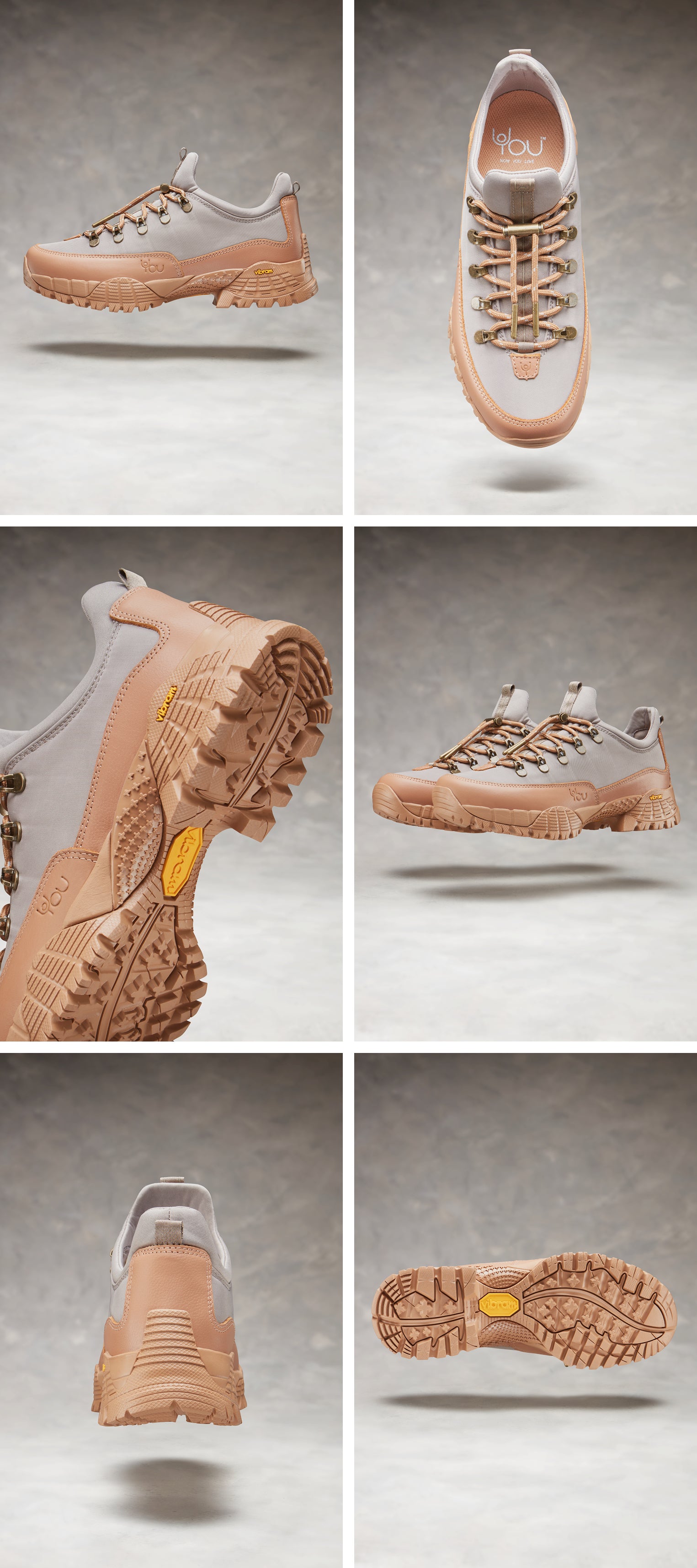 Stamford Hiker Low | stone