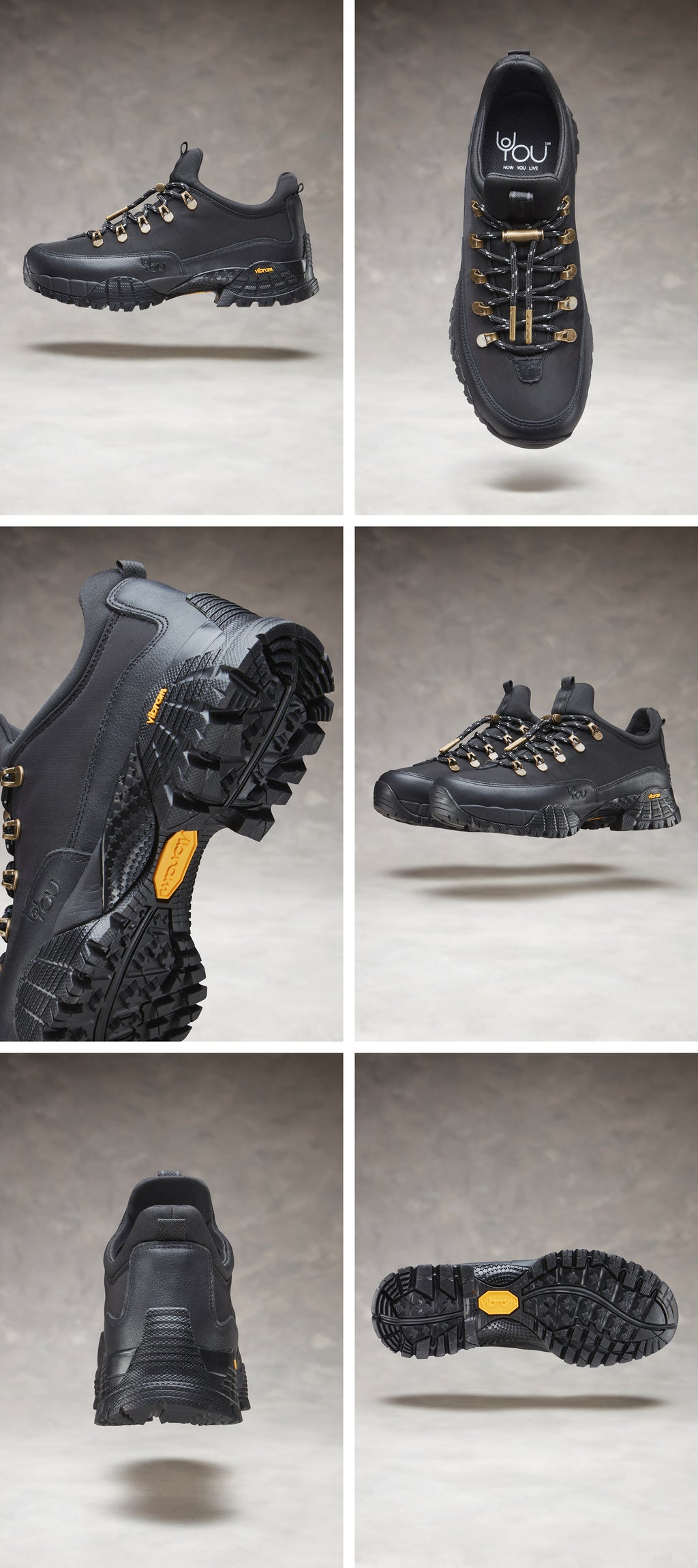 Stamford Hiker Low | black