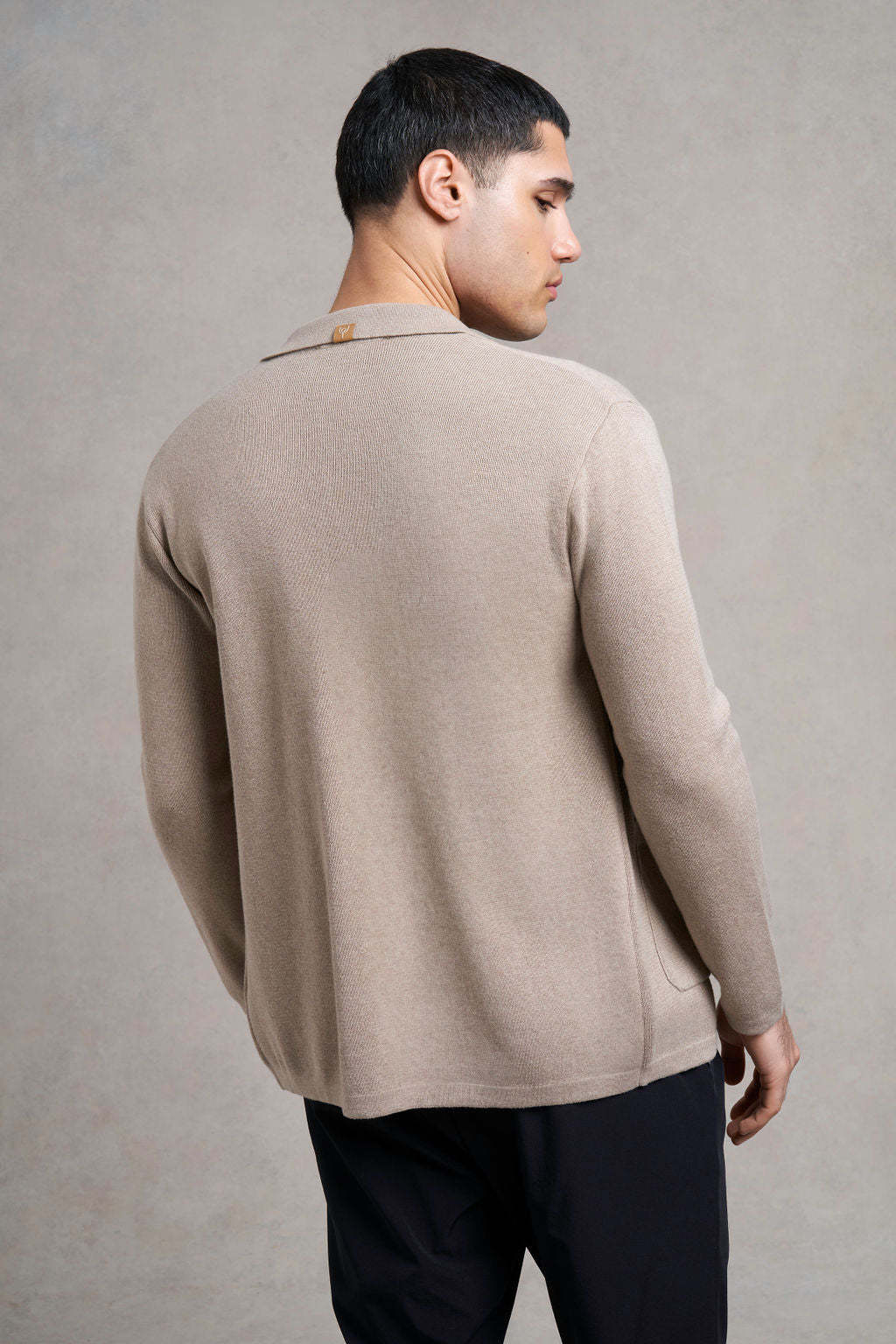 Wilson Knitted Shirt | fawn