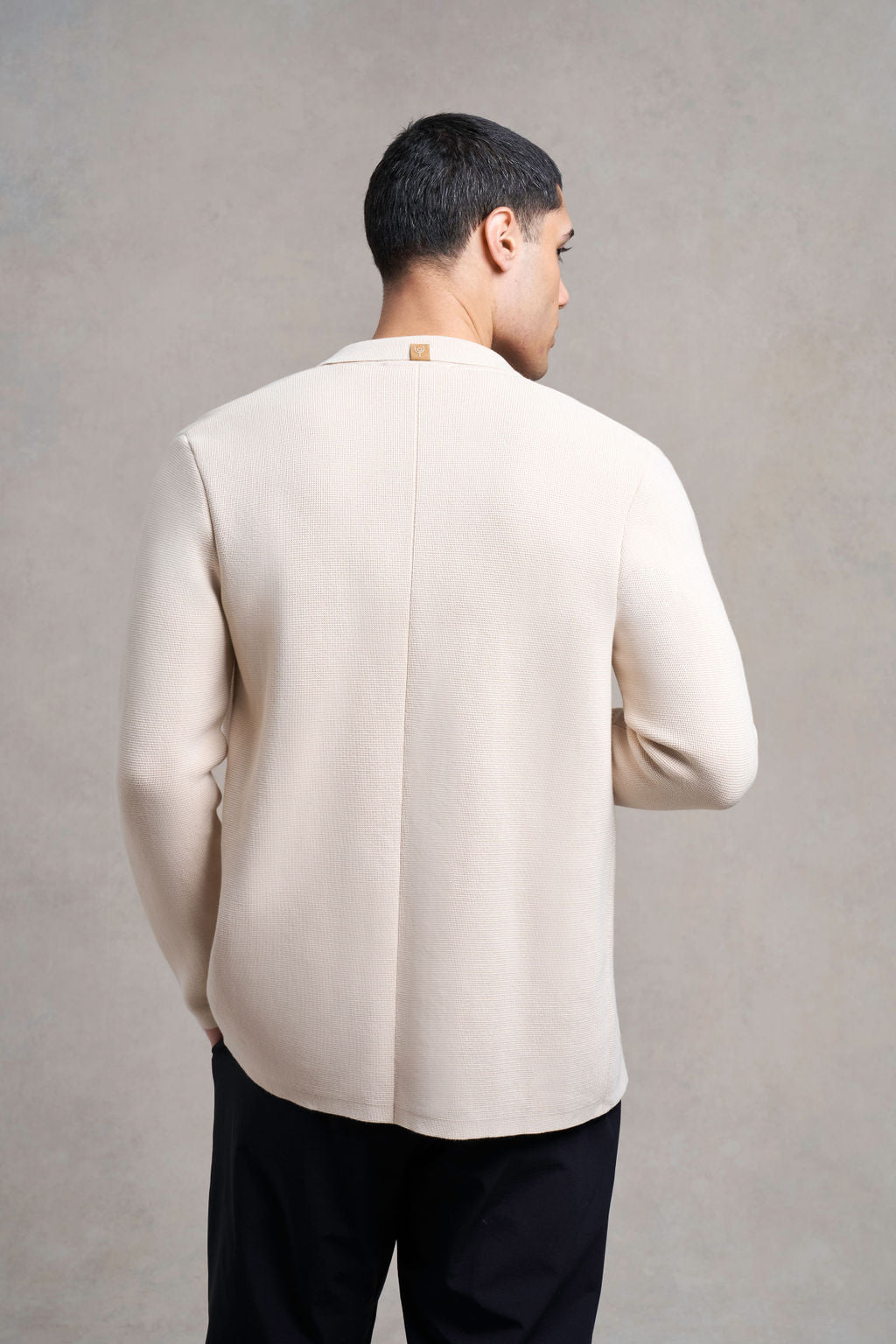 Charley Knitted Blazer | ecru