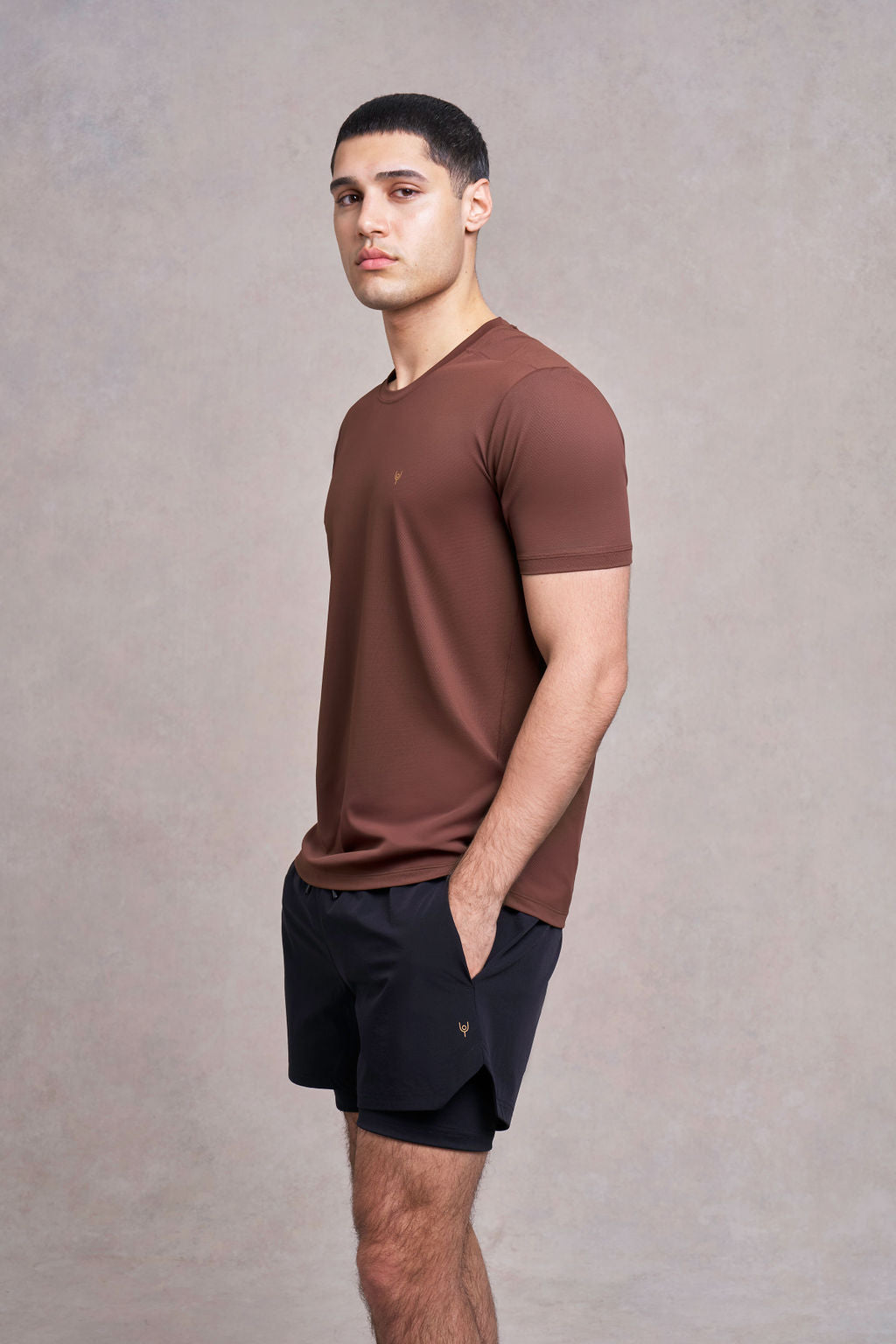 Shearsby T-shirt | saddle