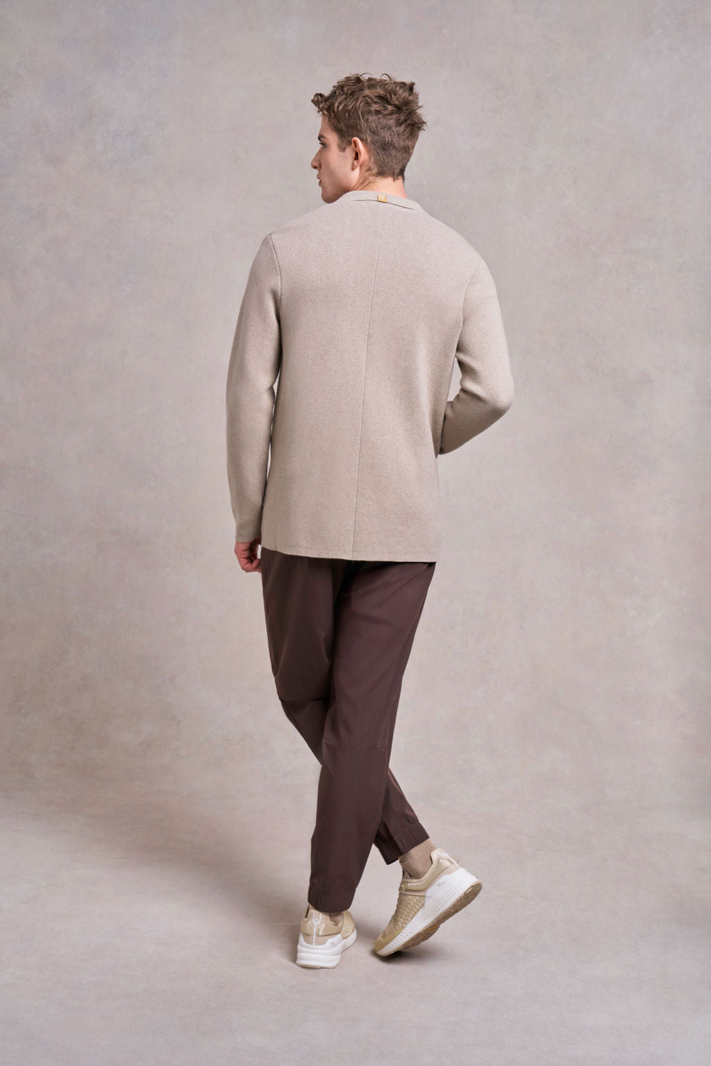 Charley Knitted Blazer | fawn